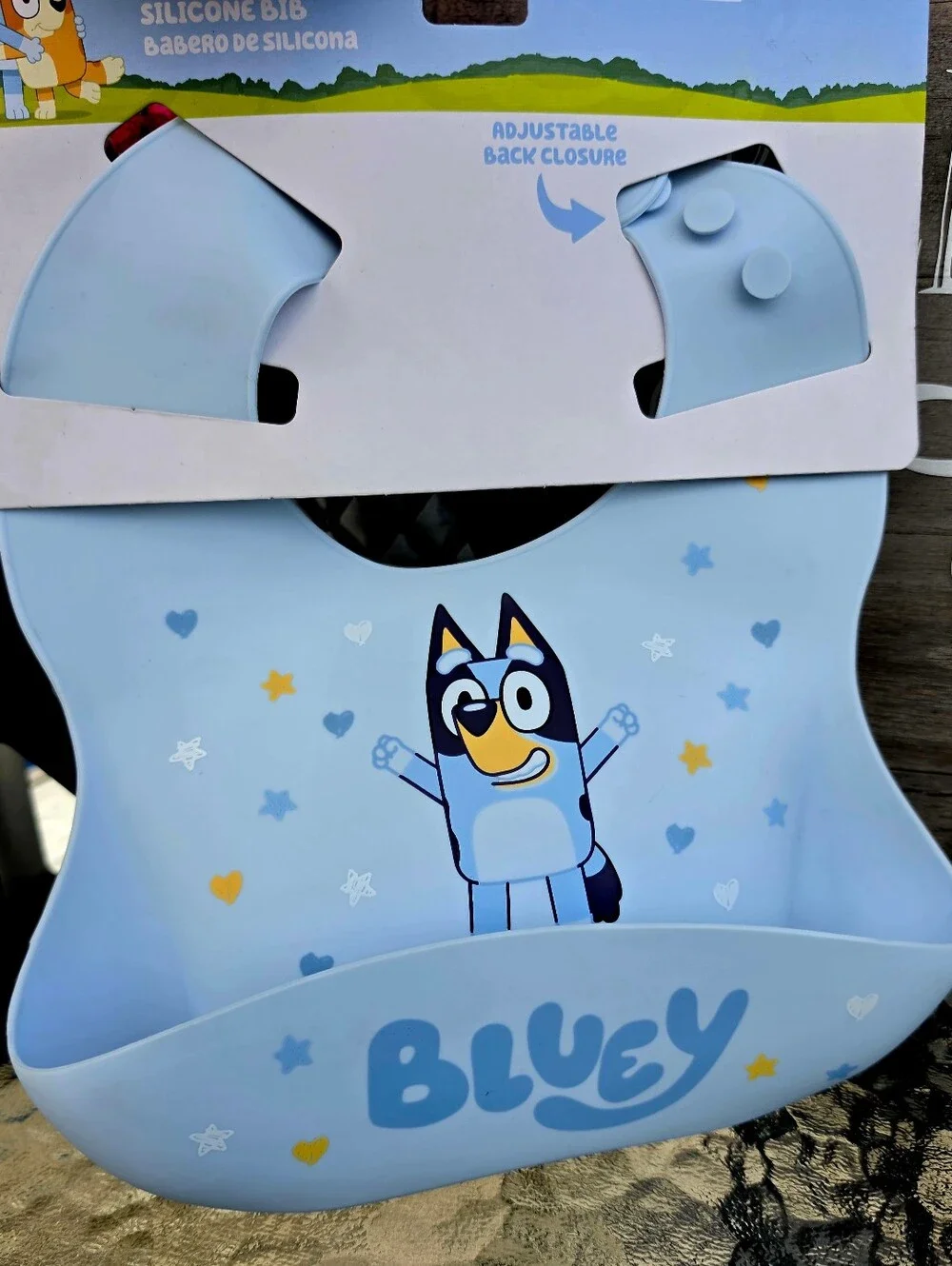 Bluey Silicone Bib for Kids